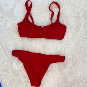 Red Tavik Swim Bikini!